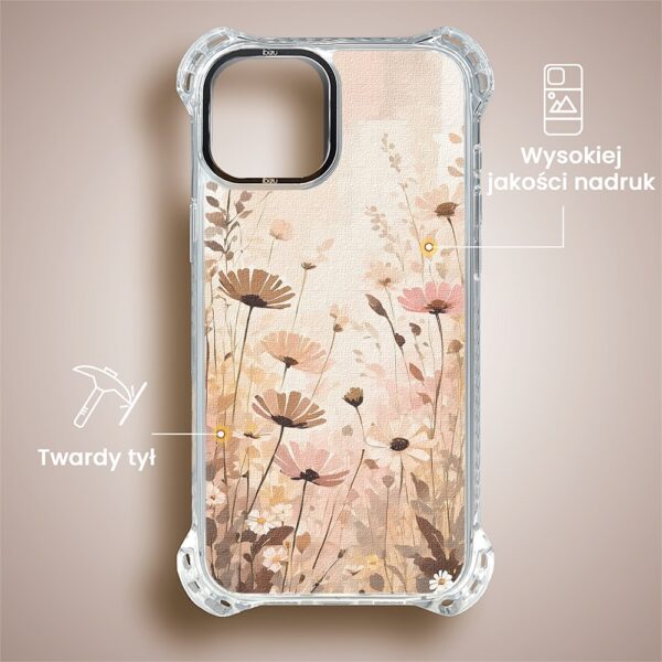 Etui do iPhone 13, Ibizu DropGuard Ultra z MagSafe, Kwiatowa łąka (4)