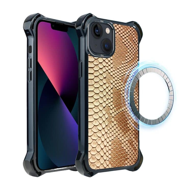 Etui do iPhone 13, Ibizu DropGuard Ultra z MagSafe, Zew Natury, Wąż (2)