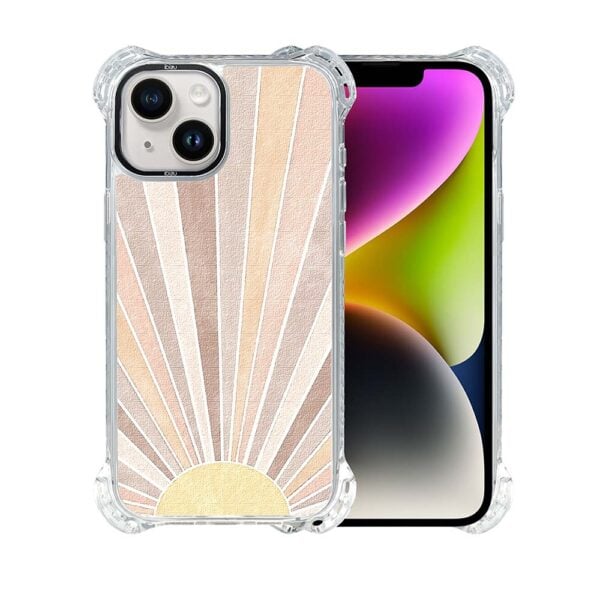 Etui do iPhone 14, Ibizu DropGuard Ultra z MagSafe, Boho, Wschód słońca (2)