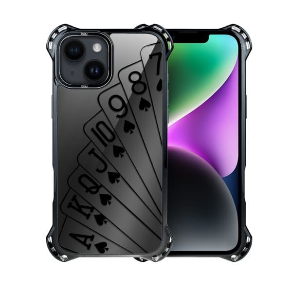 Etui do iPhone 14, Ibizu DropGuard Ultra z MagSafe, Midnight, Karty do gry (1)