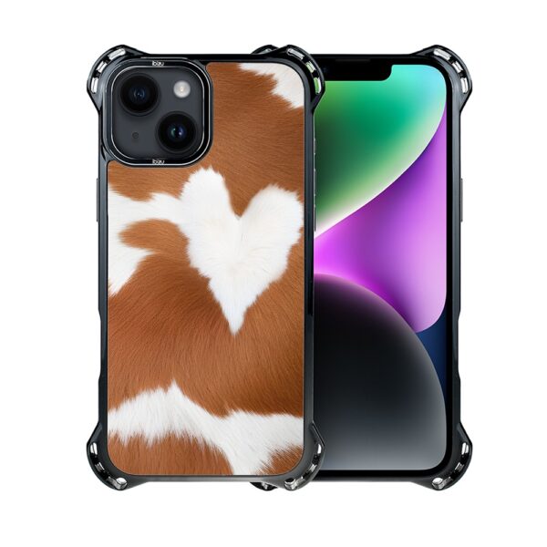 Etui do iPhone 14, Ibizu DropGuard Ultra z MagSafe, Zew Natury, Alpejska krowa (8)