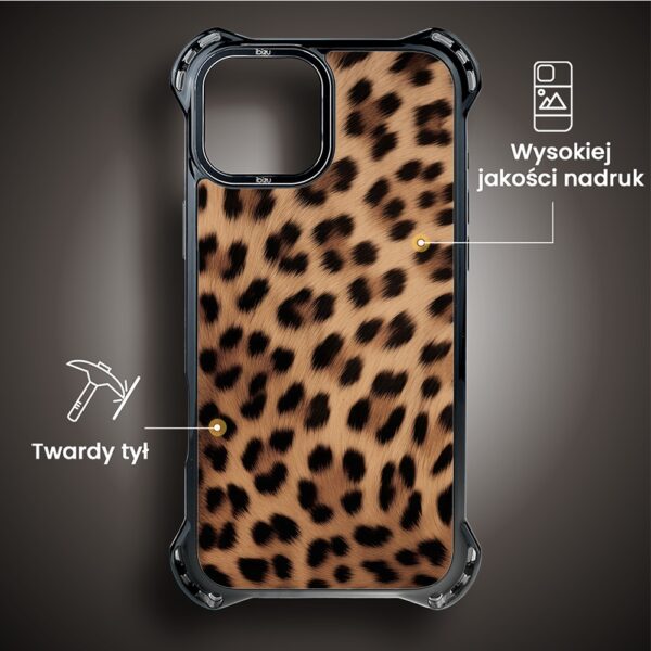 Etui do iPhone 14, Ibizu DropGuard Ultra z MagSafe, Zew Natury, Pantera (1)