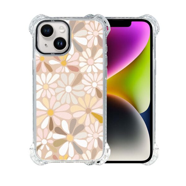 Etui do iPhone 14 Plus, Ibizu DropGuard Ultra z MagSafe, BOHO, Kwiaty vintage (2)