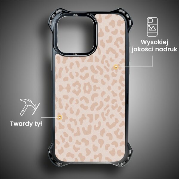 Etui do iPhone 14 Pro, Ibizu DropGuard Ultra z MagSafe, Boho, Delikatna panterka (1)