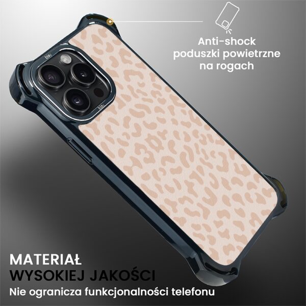 Etui do iPhone 14 Pro, Ibizu DropGuard Ultra z MagSafe, Boho, Delikatna panterka (3)