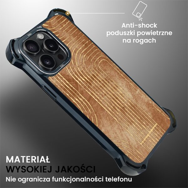 Etui do iPhone 14 Pro, Ibizu DropGuard Ultra z MagSafe, Boho, Geometryczne linie (3)