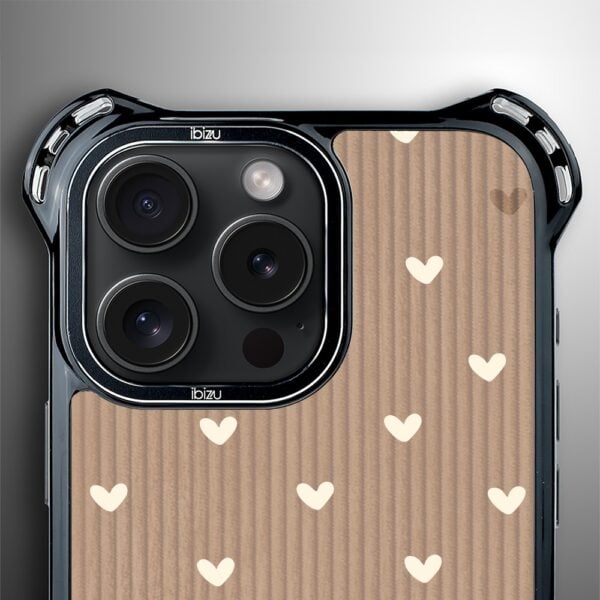 Etui do iPhone 14 Pro, Ibizu DropGuard Ultra z MagSafe, Boho, Pudrowe serca (6)
