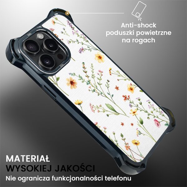 Etui do iPhone 14 Pro, Ibizu DropGuard Ultra z MagSafe, Pastel Bloom, Letni bukiet (3)