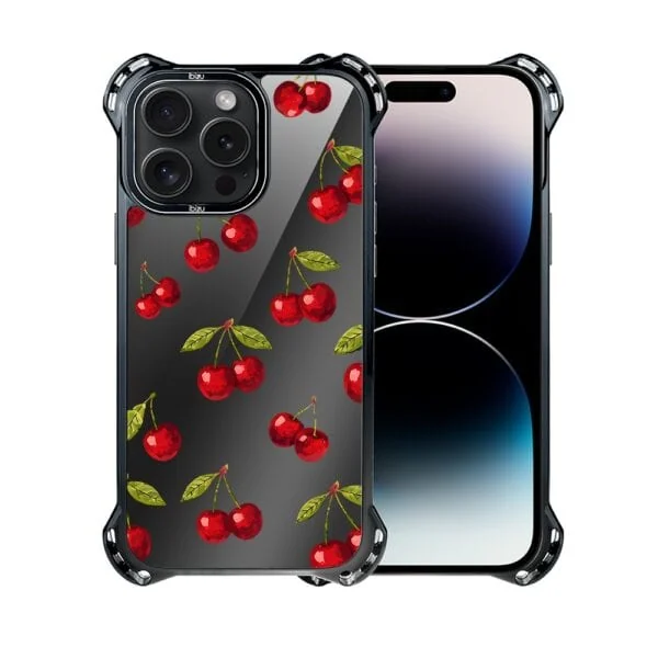 Etui do iPhone 14 Pro Max, Ibizu DropGuard Ultra z MagSafe, Midnight, Wiśniowa noc (8)