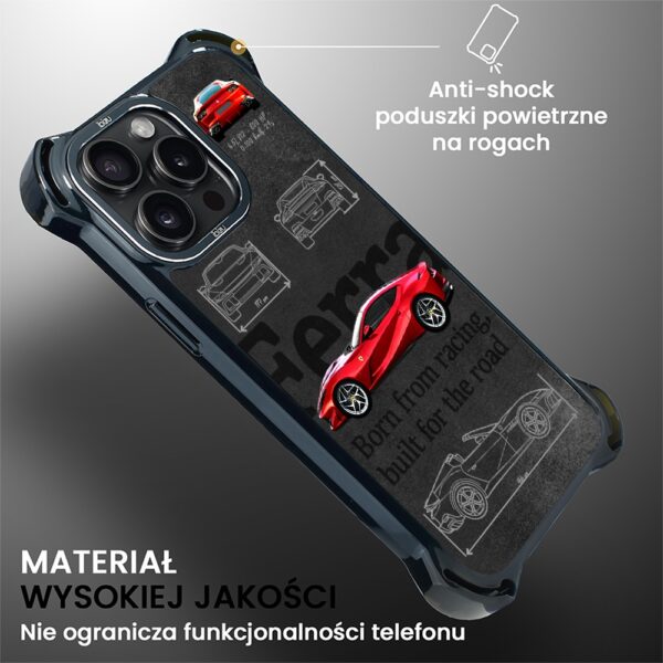Etui do iPhone 14 Pro Max, Ibizu DropGuard Ultra z MagSafe, TechDrive, 812 Superfast (3)