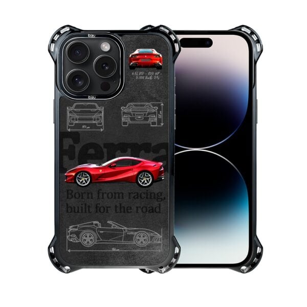 Etui do iPhone 14 Pro Max, Ibizu DropGuard Ultra z MagSafe, TechDrive, 812 Superfast (8)