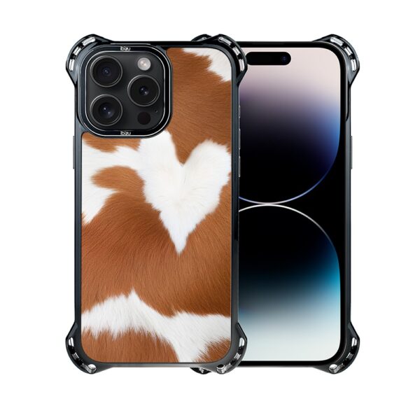 Etui do iPhone 14 Pro Max, Ibizu DropGuard Ultra z MagSafe, Zew Natury, Alpejska krowa (8)