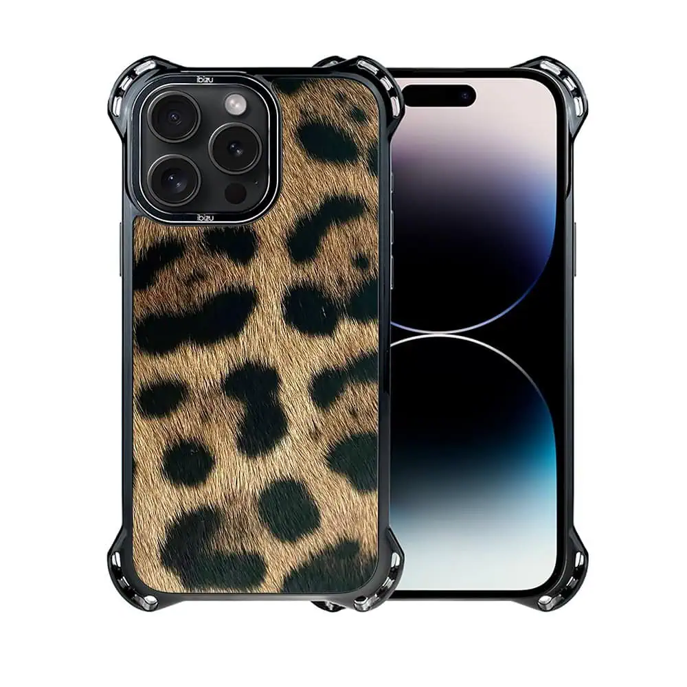 Etui do iPhone 14 Pro Max, Ibizu DropGuard Ultra z MagSafe, Zew Natury, Lampart (8)