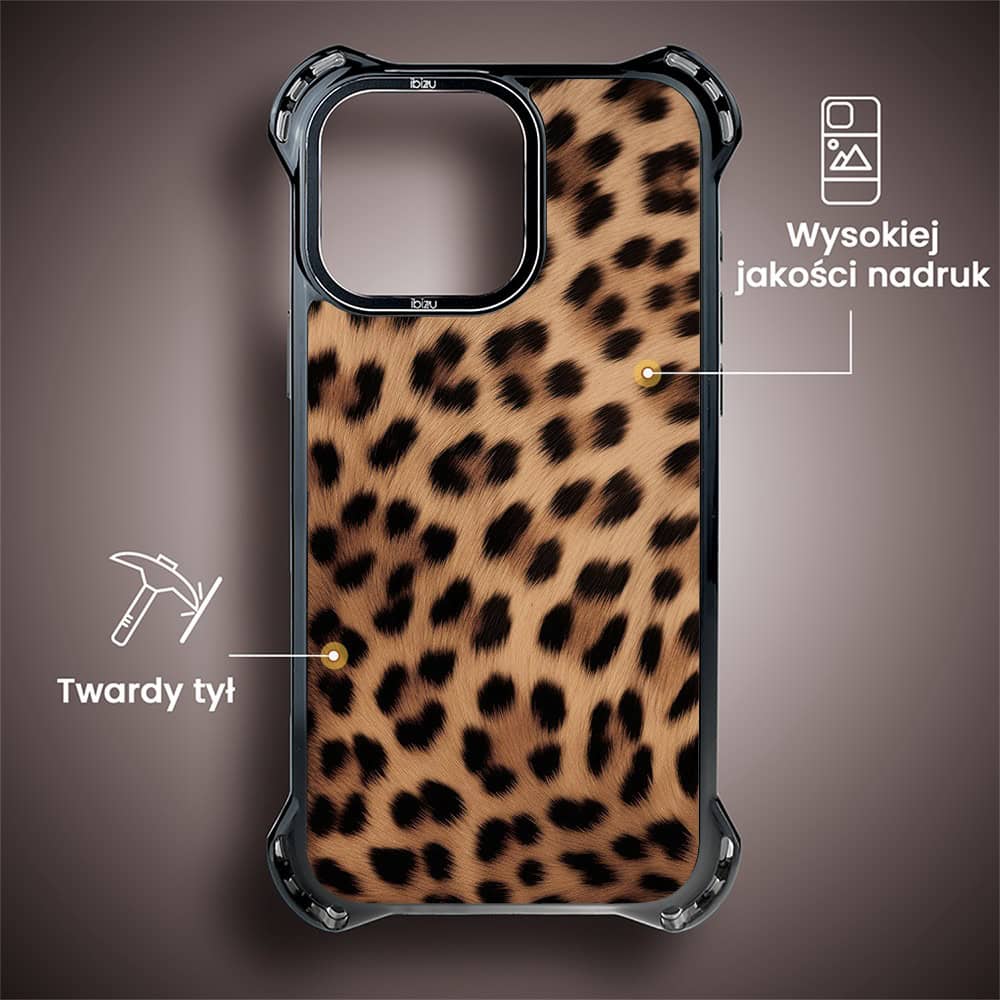 Etui do iPhone 14 Pro Max, Ibizu DropGuard Ultra z MagSafe, Zew Natury, Pantera (1)