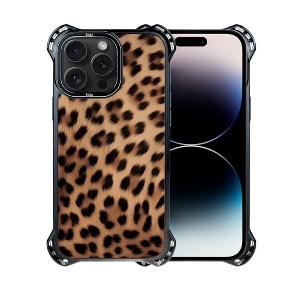 Etui do iPhone 14 Pro Max, Ibizu DropGuard Ultra z MagSafe, Zew Natury, Pantera (8)