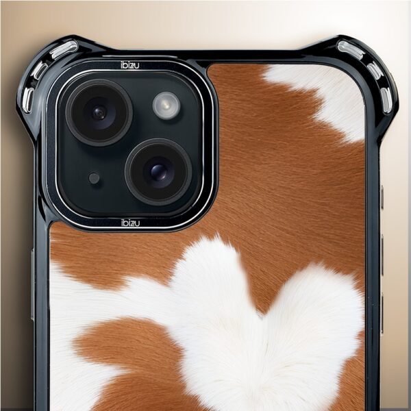 Etui do iPhone 15, Ibizu DropGuard Ultra z MagSafe, Zew Natury, Alpejska krowa (7)