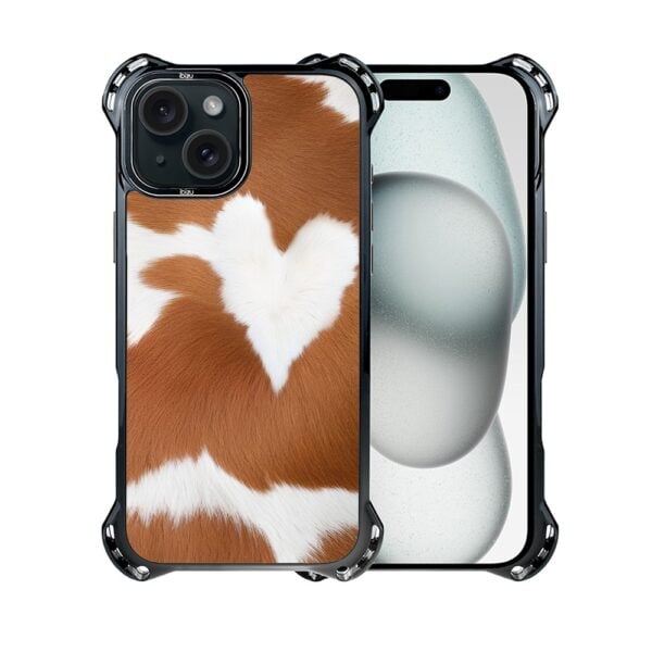 Etui do iPhone 15, Ibizu DropGuard Ultra z MagSafe, Zew Natury, Alpejska krowa (8)