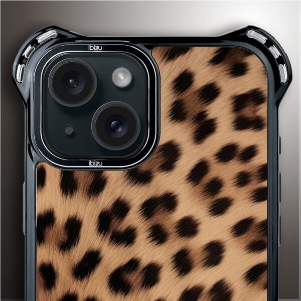 Etui do iPhone 15, Ibizu DropGuard Ultra z MagSafe, Zew Natury, Pantera (7)
