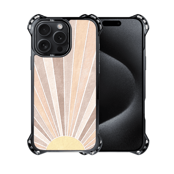 Etui do iPhone 15 Pro, Ibizu DropGuard Ultra z MagSafe, Boho, Wschód słońca (8)