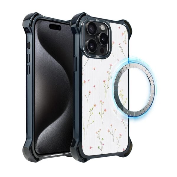 Etui do iPhone 15 Pro, Ibizu DropGuard Ultra z MagSafe, Pastel Bloom, Polna fantazja (7)