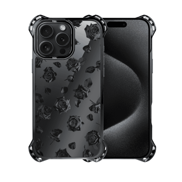 Etui do iPhone 15 Pro Max, Ibizu DropGuard Ultra z MagSafe, Midnight, Sen róż (8)