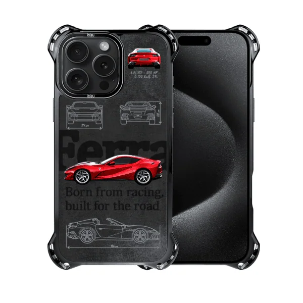Etui do iPhone 15 Pro Max, Ibizu DropGuard Ultra z MagSafe, TechDrive, 812 Superfast (8)