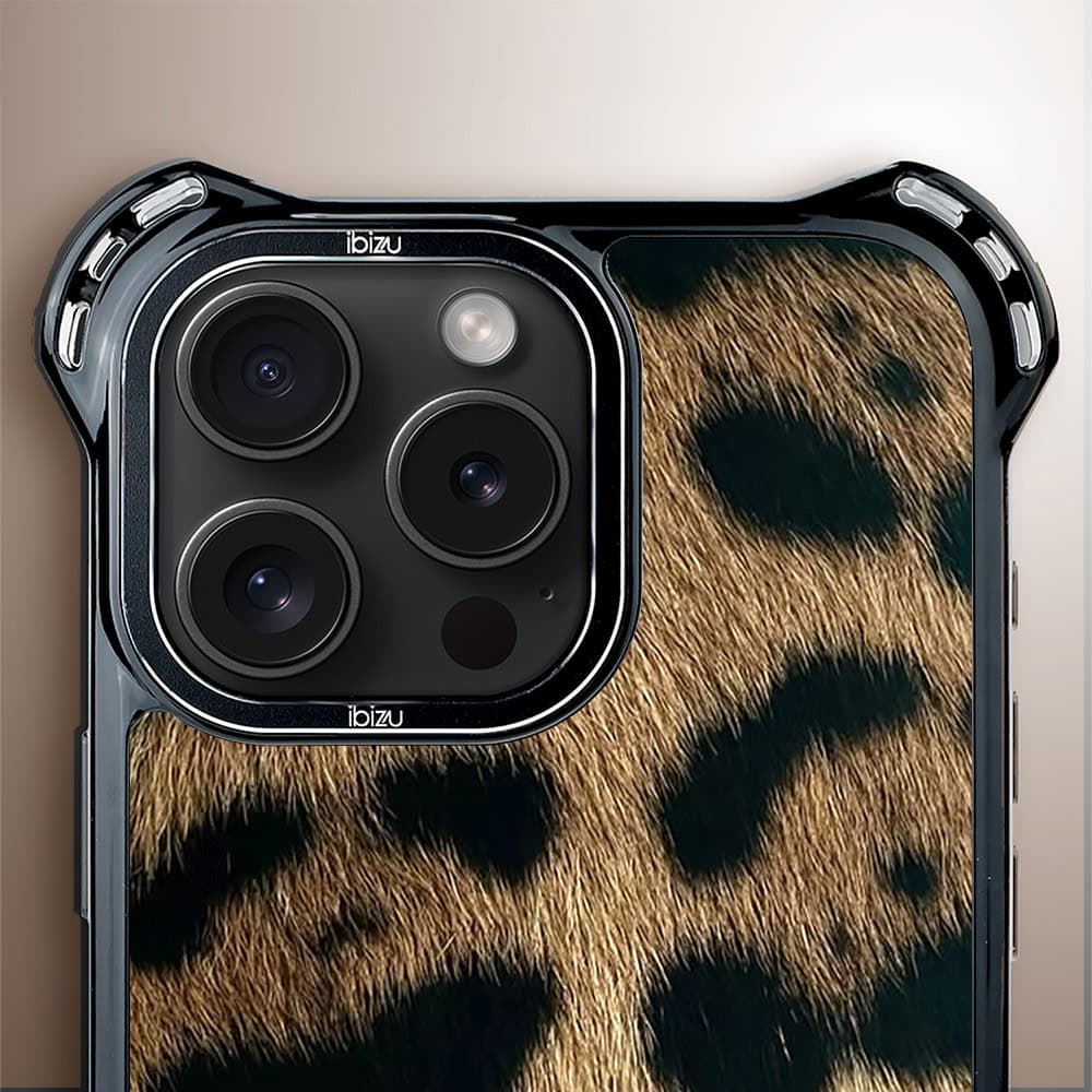 Etui do iPhone 15 Pro Max, Ibizu DropGuard Ultra z MagSafe, Zew Natury, Lampart (6)