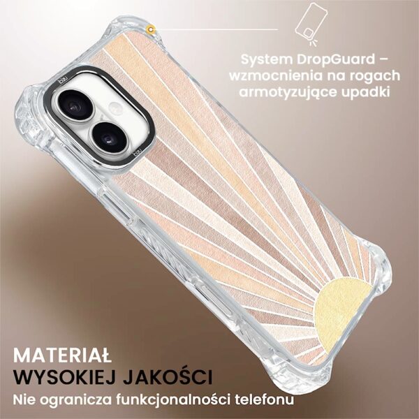 Etui do iPhone 16, Ibizu DropGuard Ultra z MagSafe, Boho, Wschód słońca (6)