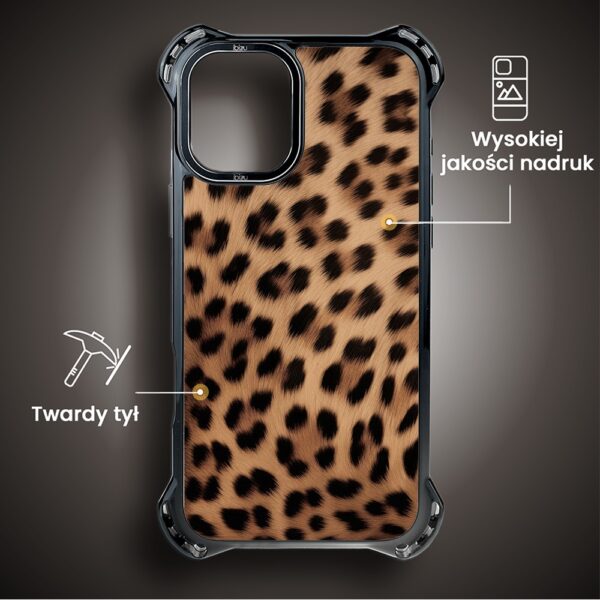 Etui do iPhone 16, Ibizu DropGuard Ultra z MagSafe, Zew Natury, Pantera (1)