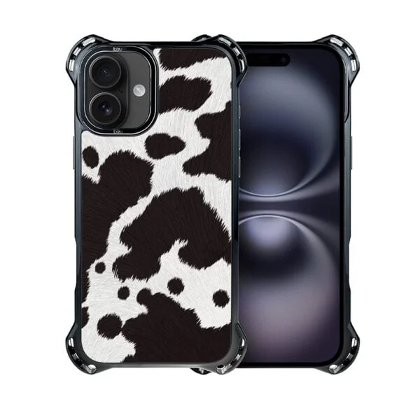 Etui do iPhone 16, Ibizu DropGuard Ultra z MagSafe, Zew Natury, Polska krowa (3)