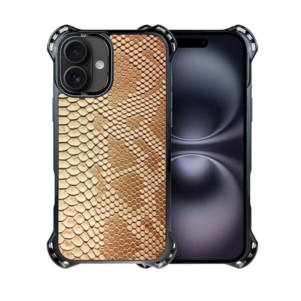 Etui do iPhone 16, Ibizu DropGuard Ultra z MagSafe, Zew Natury, Wąż (3)