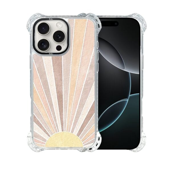 Etui do iPhone 16 Pro Max, Ibizu DropGuard Ultra z MagSafe, BOHO, Wschód słońca (1)