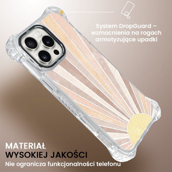 Etui do iPhone 16 Pro Max, Ibizu DropGuard Ultra z MagSafe, BOHO, Wschód słońca (5)