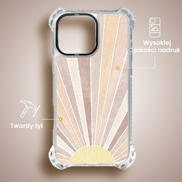 Etui do iPhone 16 Pro Max, Ibizu DropGuard Ultra z MagSafe, BOHO, Wschód słońca (7)