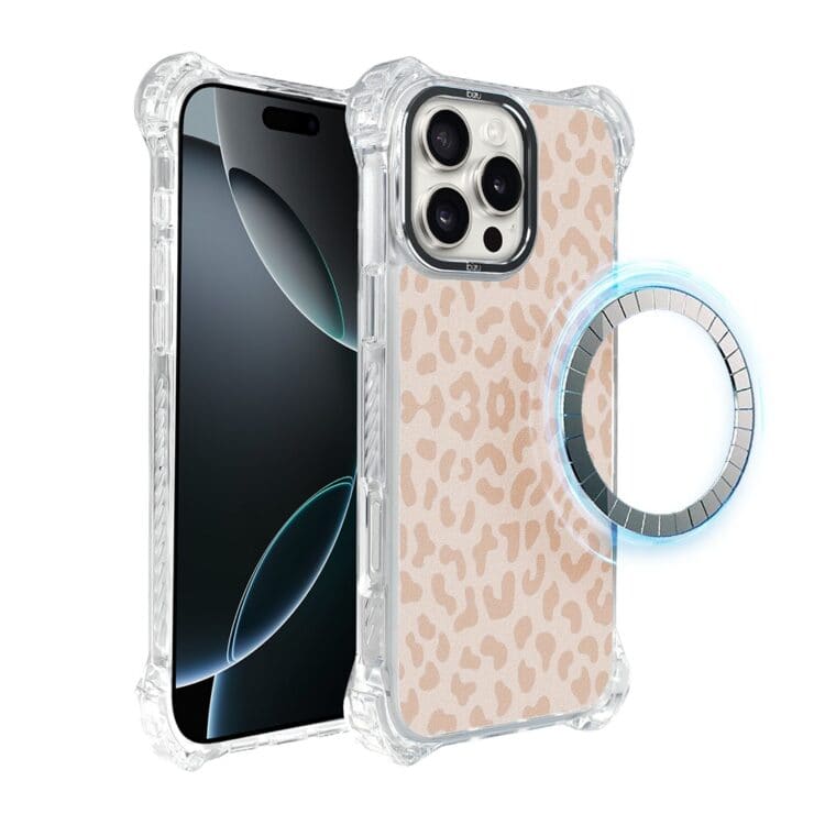 Etui do iPhone 16 Pro Max, Ibizu DropGuard Ultra z MagSafe, Delikatna panterka (8)