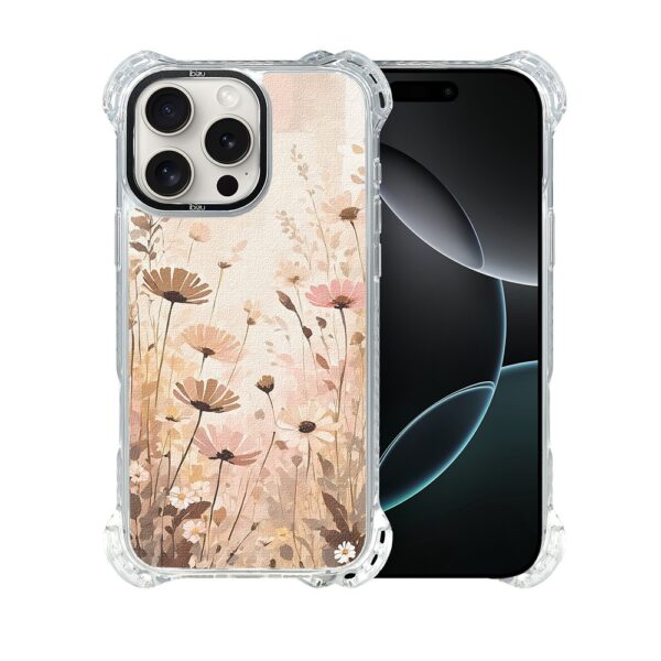 Etui do iPhone 16 Pro Max, Ibizu DropGuard Ultra z MagSafe, Kwiatowa łąka (1)