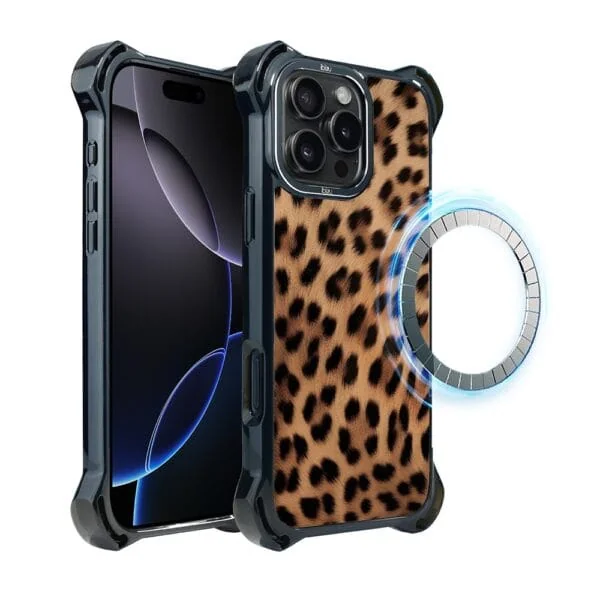 Etui do iPhone 16 Pro Max, Ibizu DropGuard Ultra z MagSafe, Zew Natury, Pantera (1)