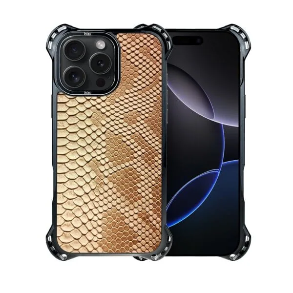 Etui do iPhone 16 Pro Max, Ibizu DropGuard Ultra z MagSafe, Zew Natury, Wąż (3)