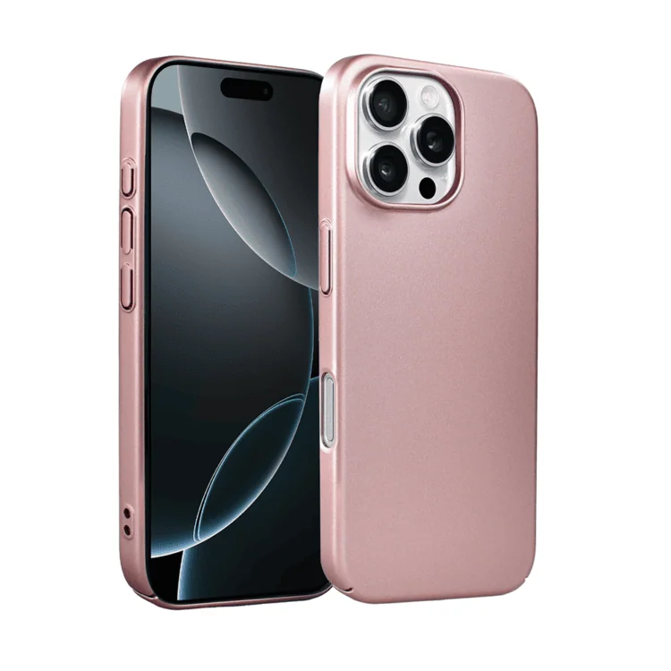 Etui do iPhone 16 Pro Max Skin Matt satynowe ultra cienkie, różowe (2)