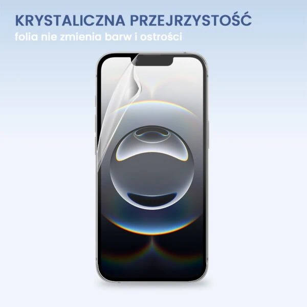 Folia hydrożelowa do iPhone 16e na ekran nieszczerbiąca (4)
