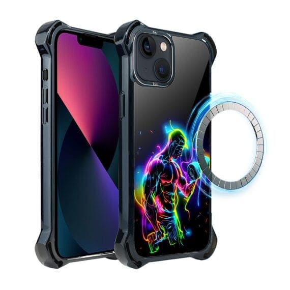 Etui do iPhone 13, Ibizu DropGuard Ultra z MagSafe, ElectroMove, Jest moc (3)