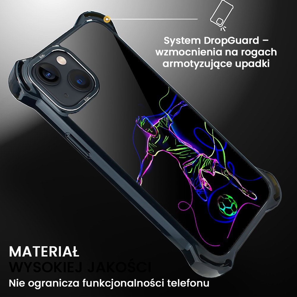 Etui do iPhone 13, Ibizu DropGuard Ultra z MagSafe, #ElectroMove, Moc futball'u (7)