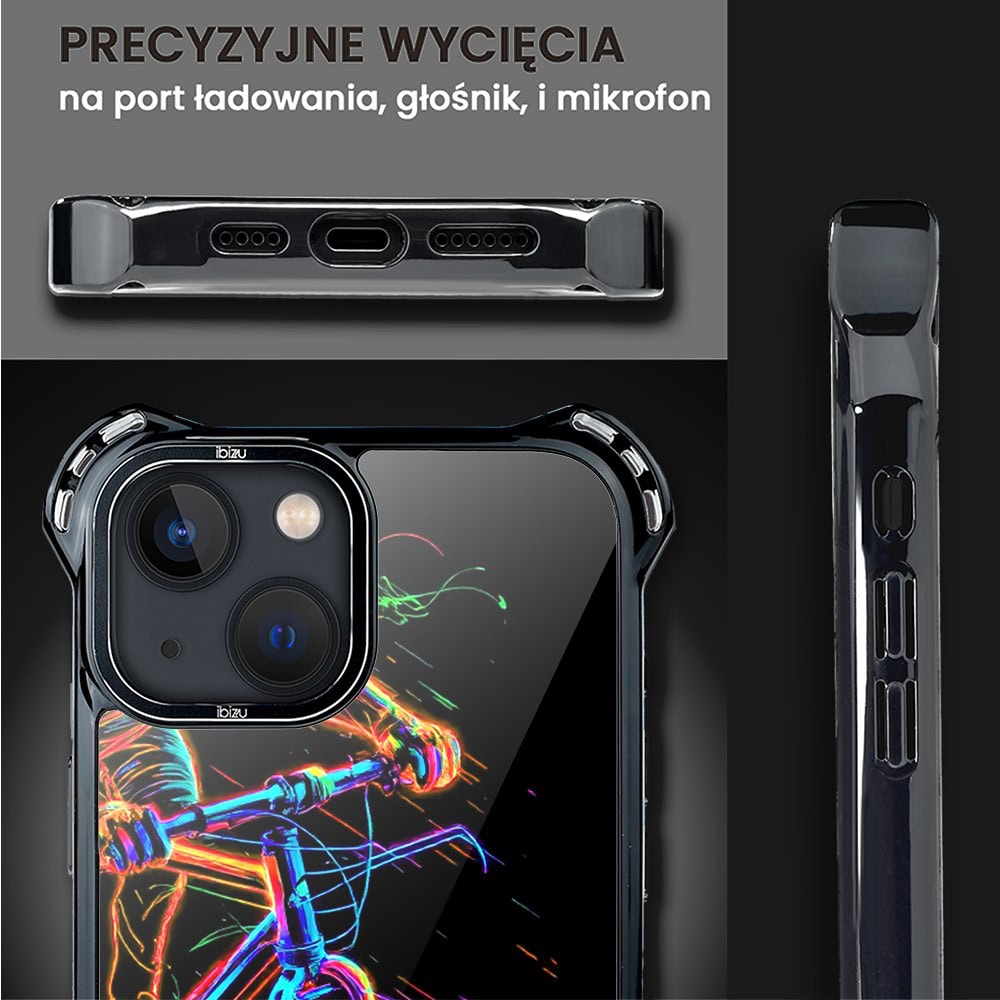 Etui do iPhone 13, Ibizu DropGuard Ultra z MagSafe, ElectroMove, Rowerowa wibracja (5)