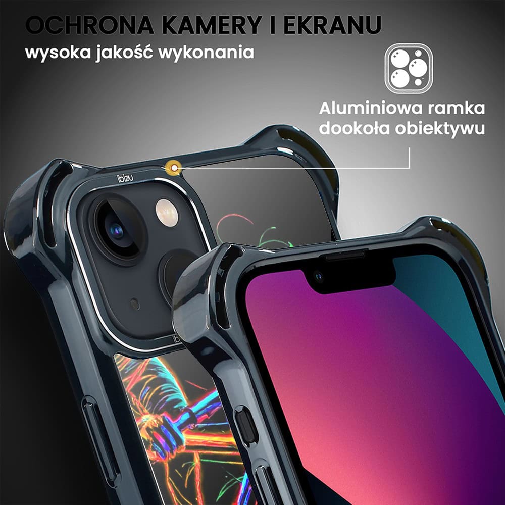 Etui do iPhone 13, Ibizu DropGuard Ultra z MagSafe, ElectroMove, Rowerowa wibracja (6)