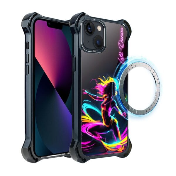 Etui do iPhone 13 IBIZU DropGuard Ultra z MagSafe, #ElectroMove, Taneczny rytm