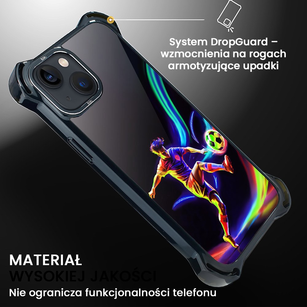 Etui do iPhone 13, Ibizu DropGuard Ultra z MagSafe, #ElectroMove, W rytmie piłki nożnej (2)
