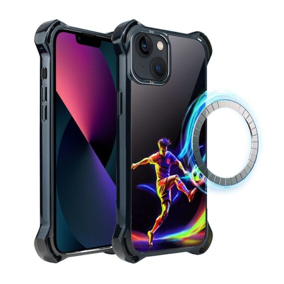 Etui do iPhone 13, Ibizu DropGuard Ultra z MagSafe, #ElectroMove, W rytmie piłki nożnej (6)