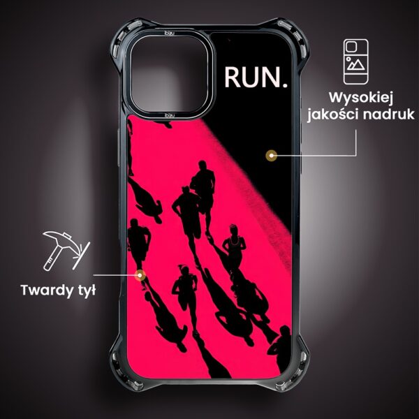 Etui do iPhone 13, Ibizu DropGuard Ultra z MagSafe, Move, Nocny maraton (2)