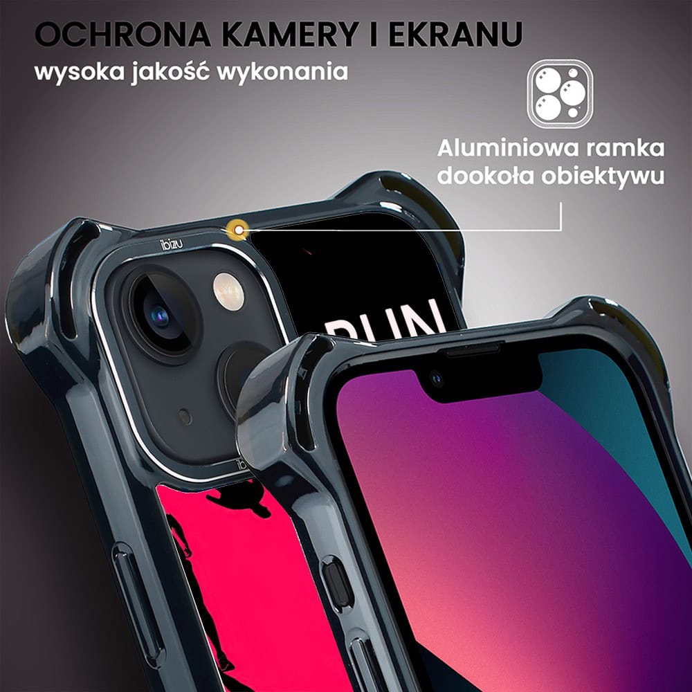 Etui do iPhone 13, Ibizu DropGuard Ultra z MagSafe, Move, Nocny maraton (6)