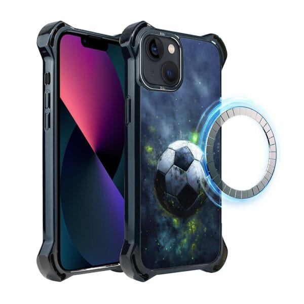 Etui do iPhone 13, Ibizu DropGuard Ultra z MagSafe, Move, Piłka nożna (3)